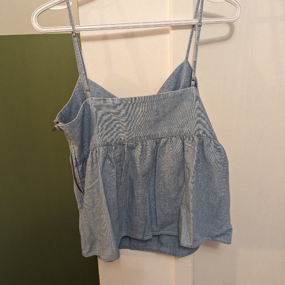 Madewell Cutout Bow Front Top - Picture 5 of 7